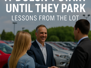 It Doesn’t Start Until They Park: Lessons from the Lot