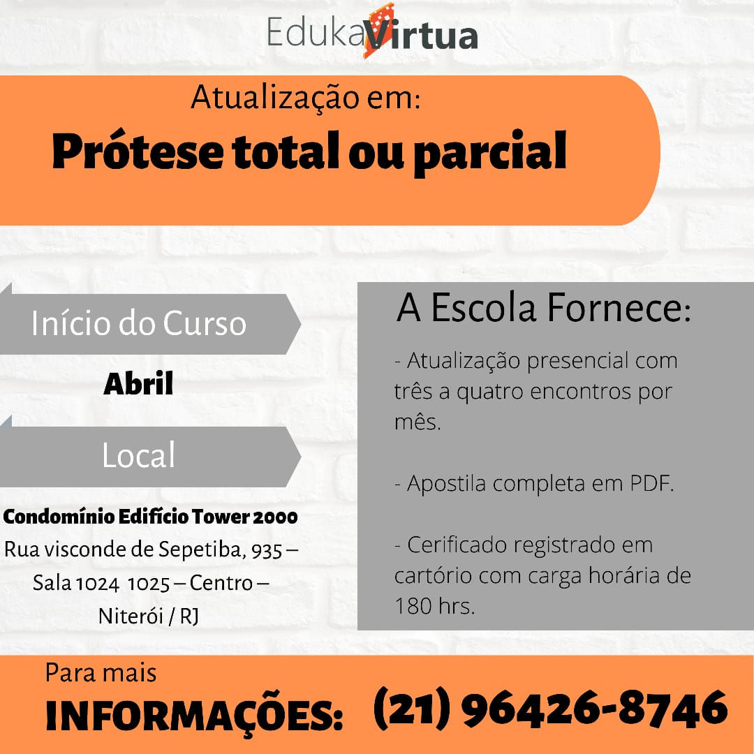 Atualização em prótese total e parcial