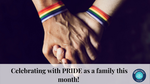 Celebrating with PRIDE as a family this month! 