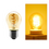 Miniature : Ampoule LED à Filament spiral en verre Vintage G45-E27
