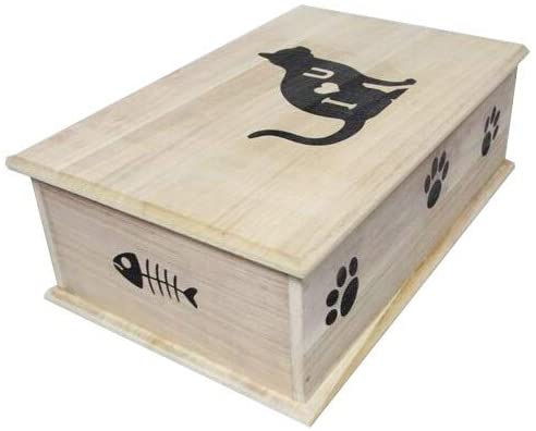 Ataúd de madera.