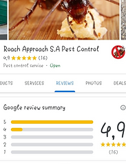 Review page for pest control