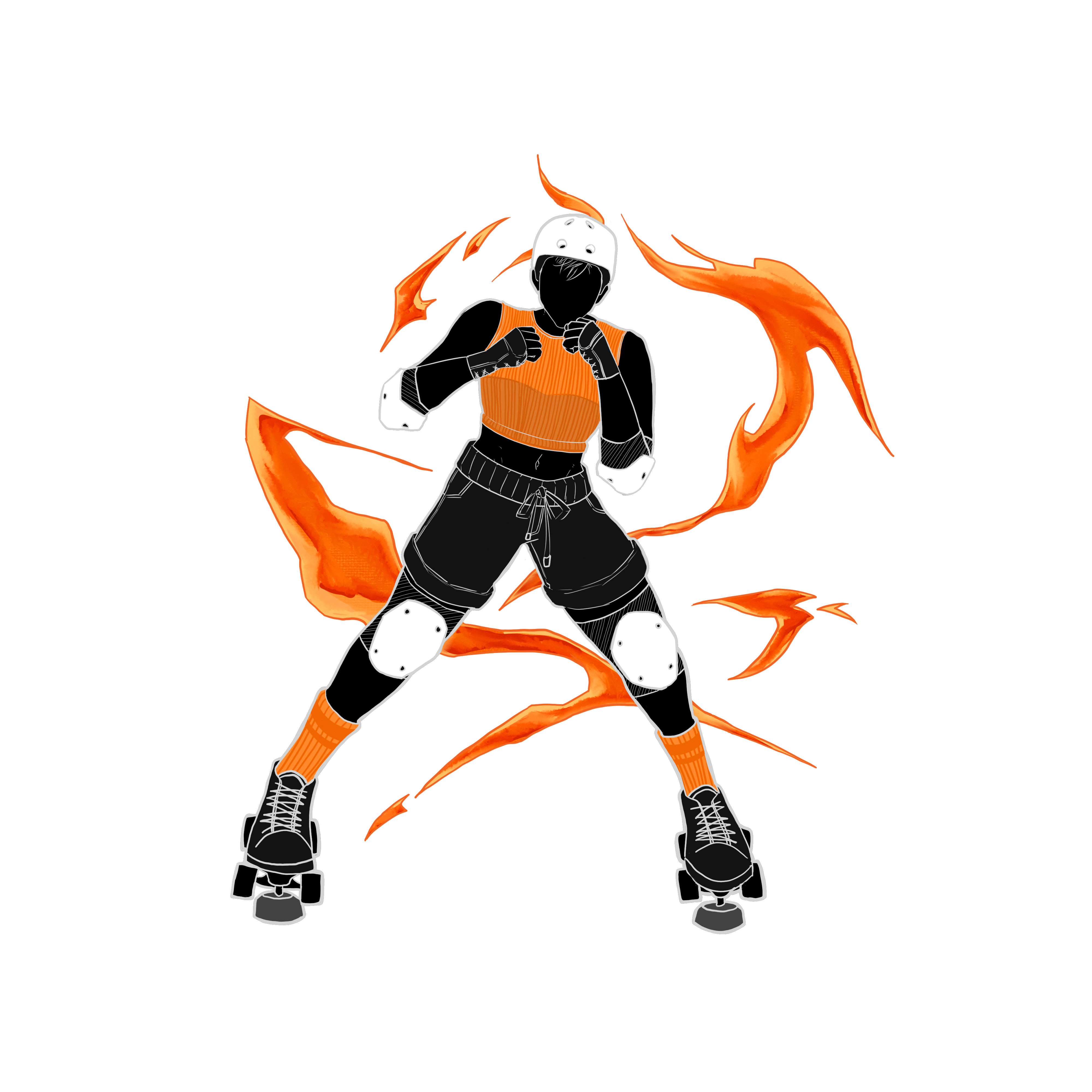 Fire Sticker - Element Series
