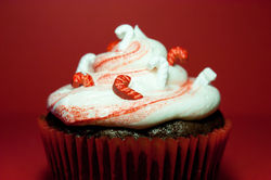 Mint-Chocolate Cupcake