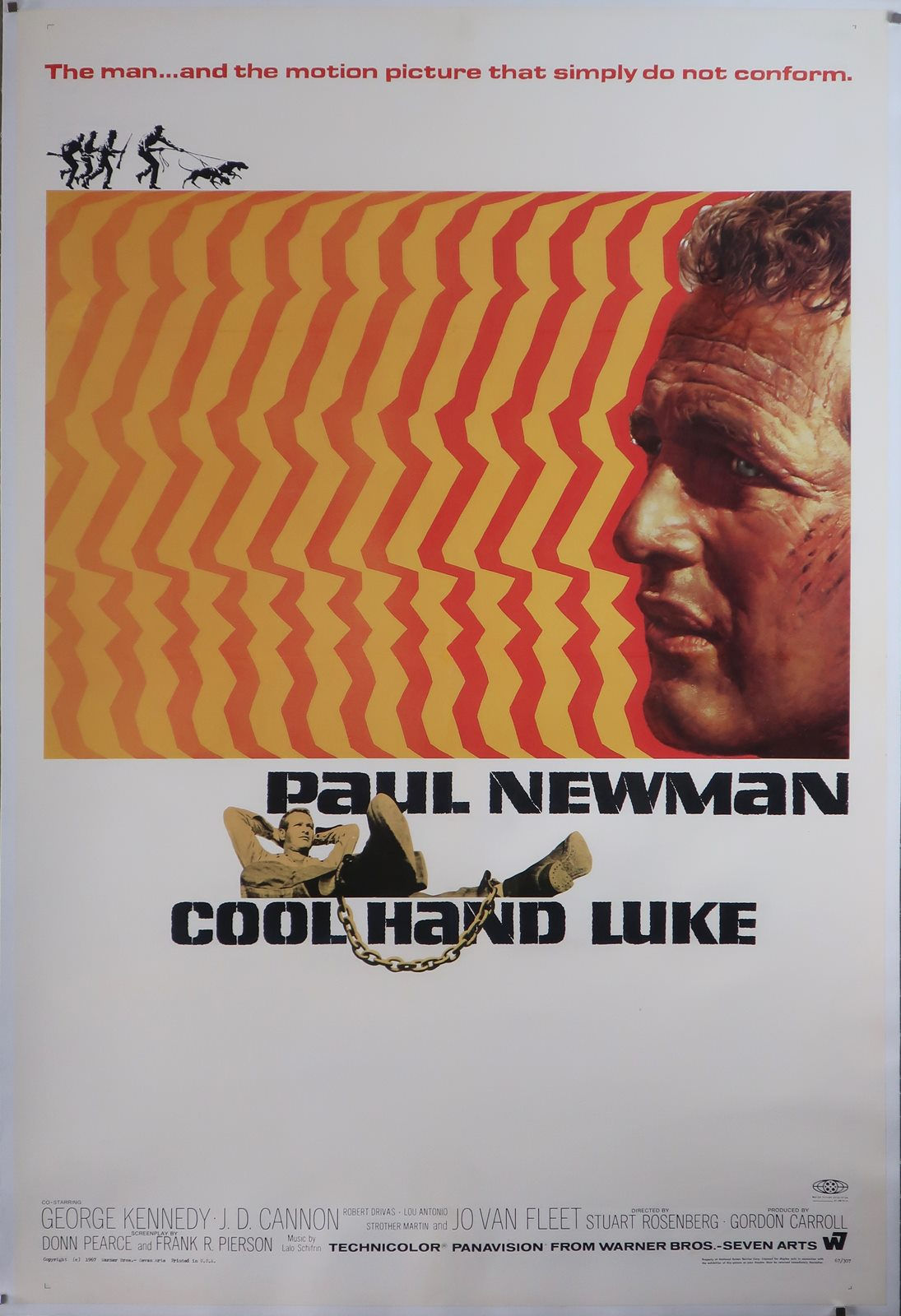 COOL HAND LUKE ORIGINAL 1967 FILM POSTER