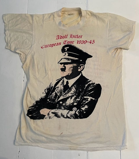 ADOLF HITLER EUROPEAN TOUR 1939-1945 T SHIRT | The Art of Punk