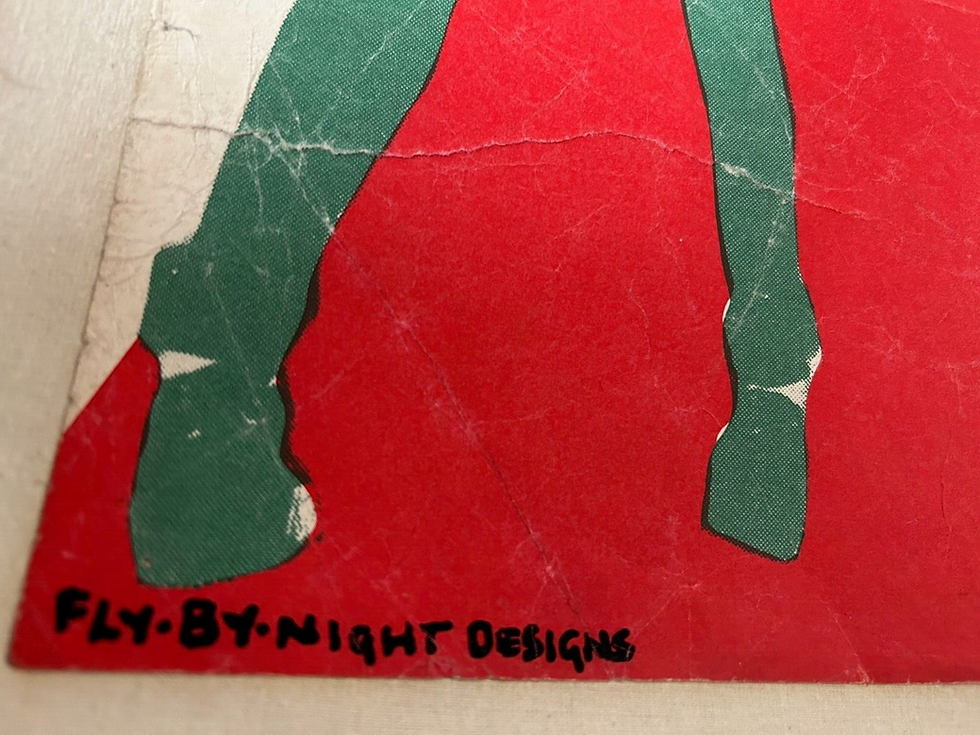 Thumbnail: THE CLASH ON PATROL TOUR 1978 PROMO POSTER