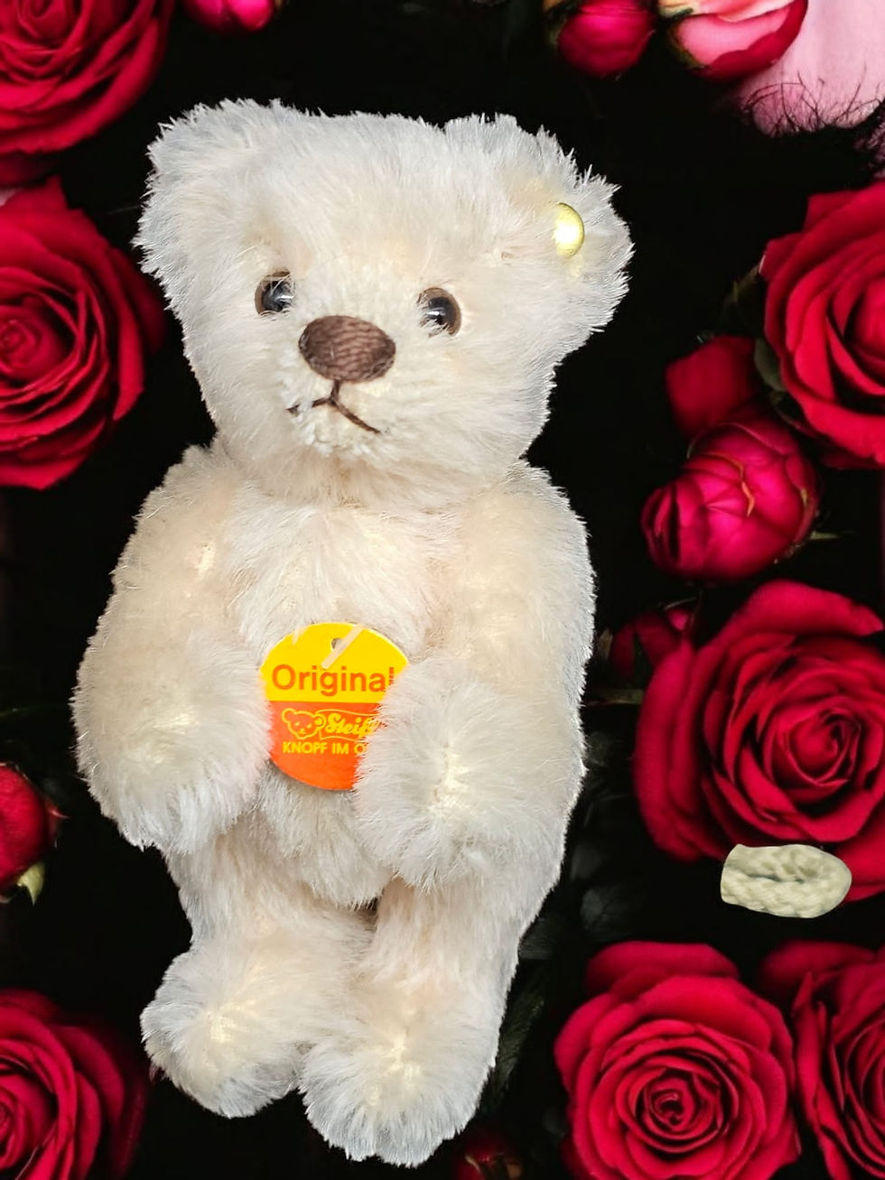 Thumbnail: Pink Miniature Steiff Bear