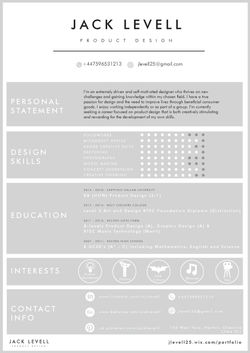 Jack Levell Creative CV 2018