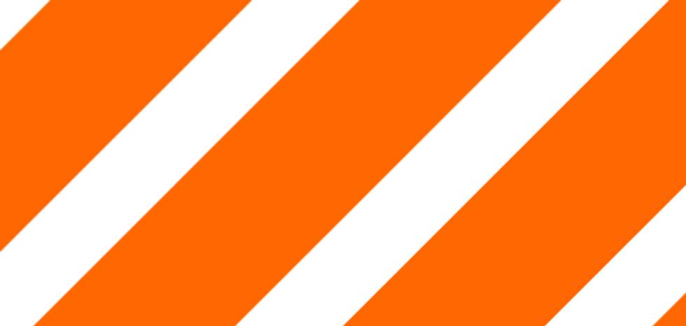 Orange diagonal bars, background vector pattern
