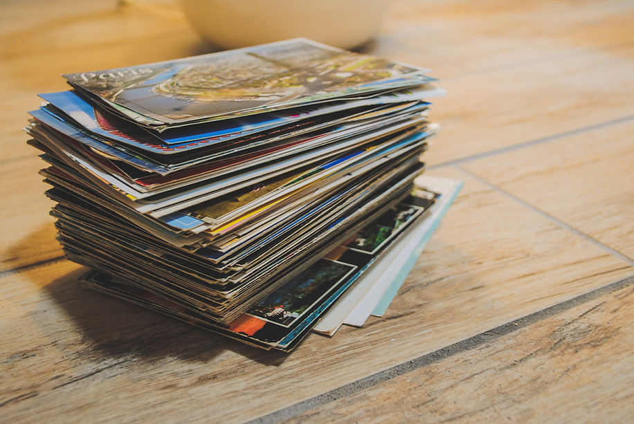Stack Of Postcards