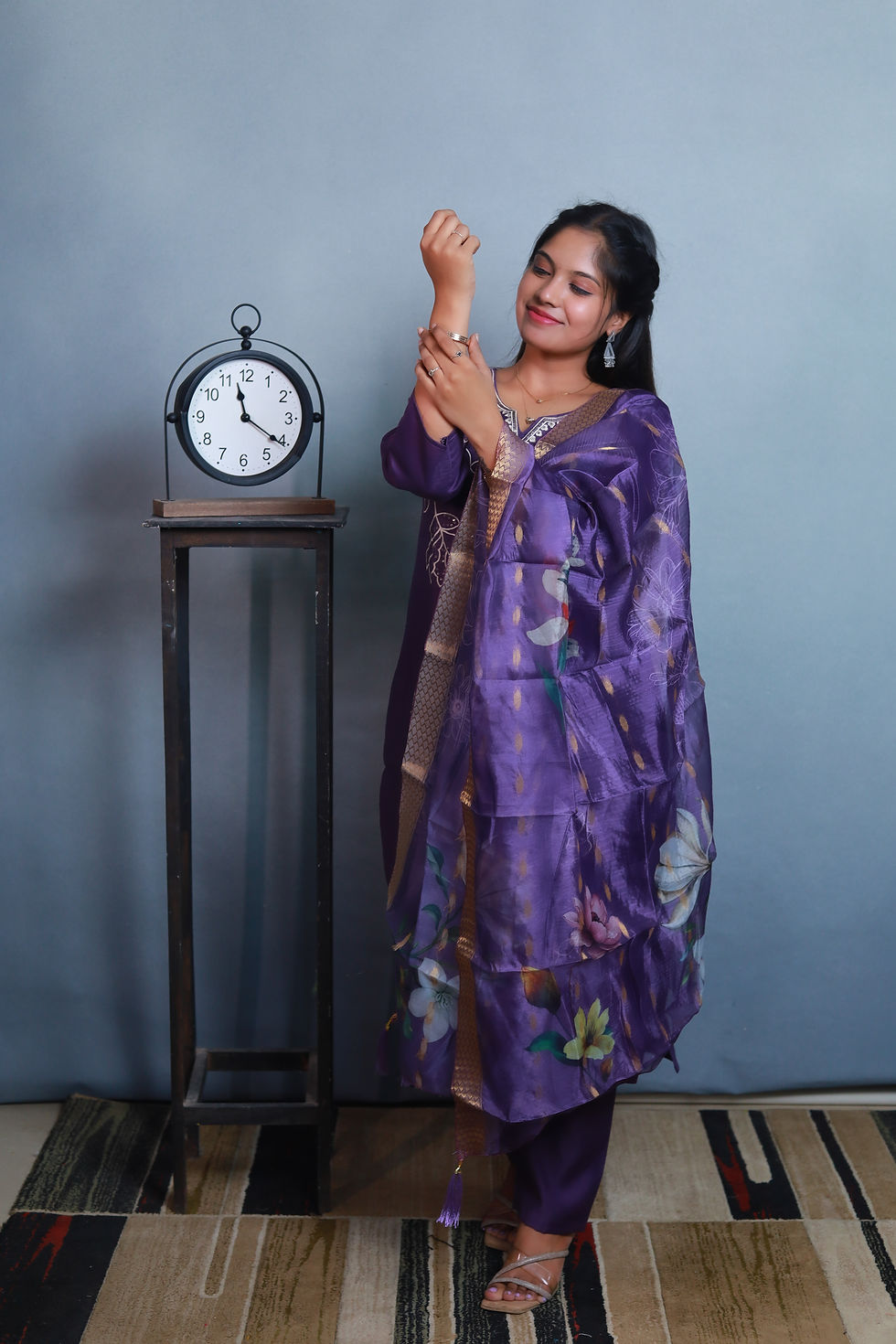 Thumbnail: Royal Amethyst Kurti Set 💜