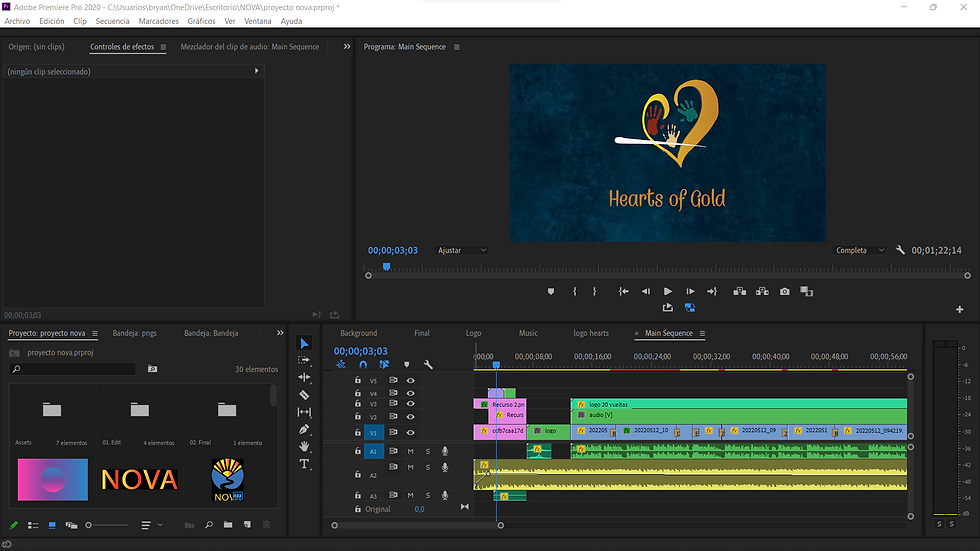 Diseño en Adobe Premiere