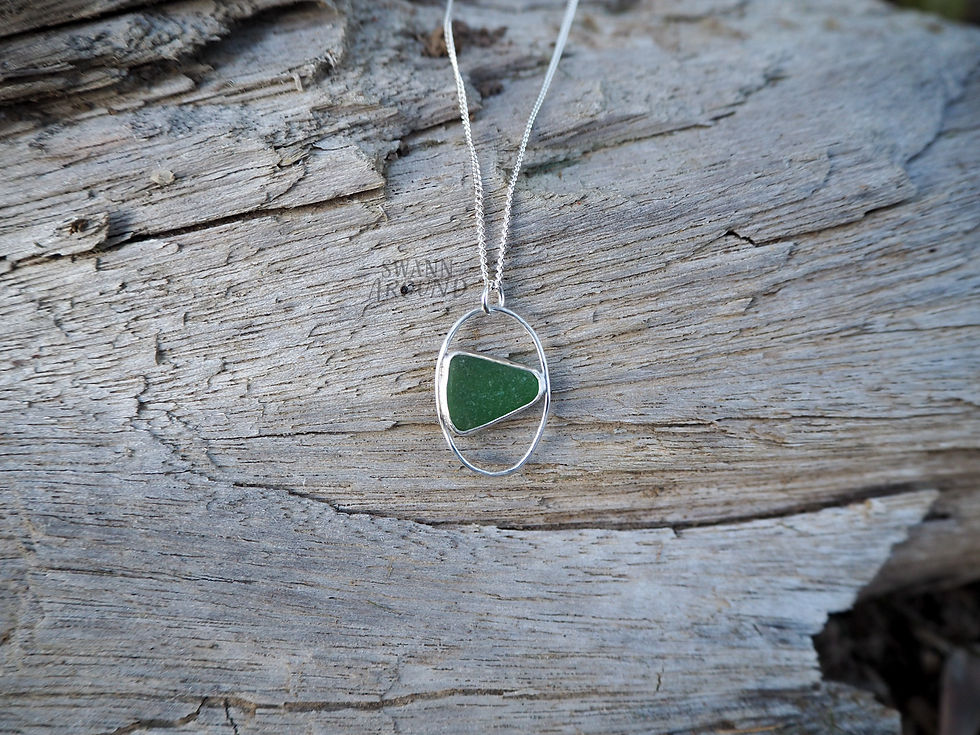 Thumbnail: Green TidalPool Necklace 03