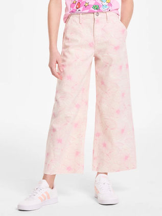 Cropped Wide Leg Jean