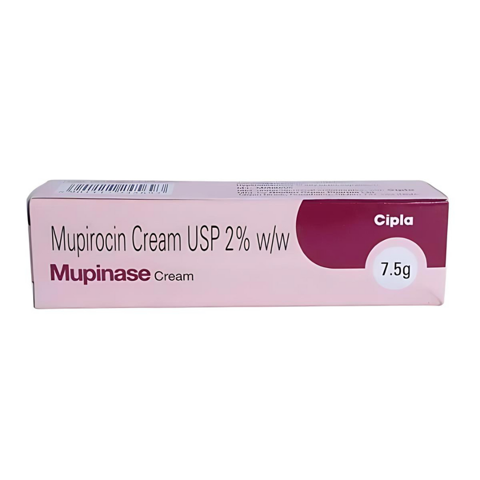 Mupinase Cream is an antibiotic medicine used to treat certain skin infections such as impetigo (red sores)