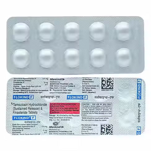 Flokind F Tablet is used for  to treat symptoms of benign prostatic hyperplasia/skymed