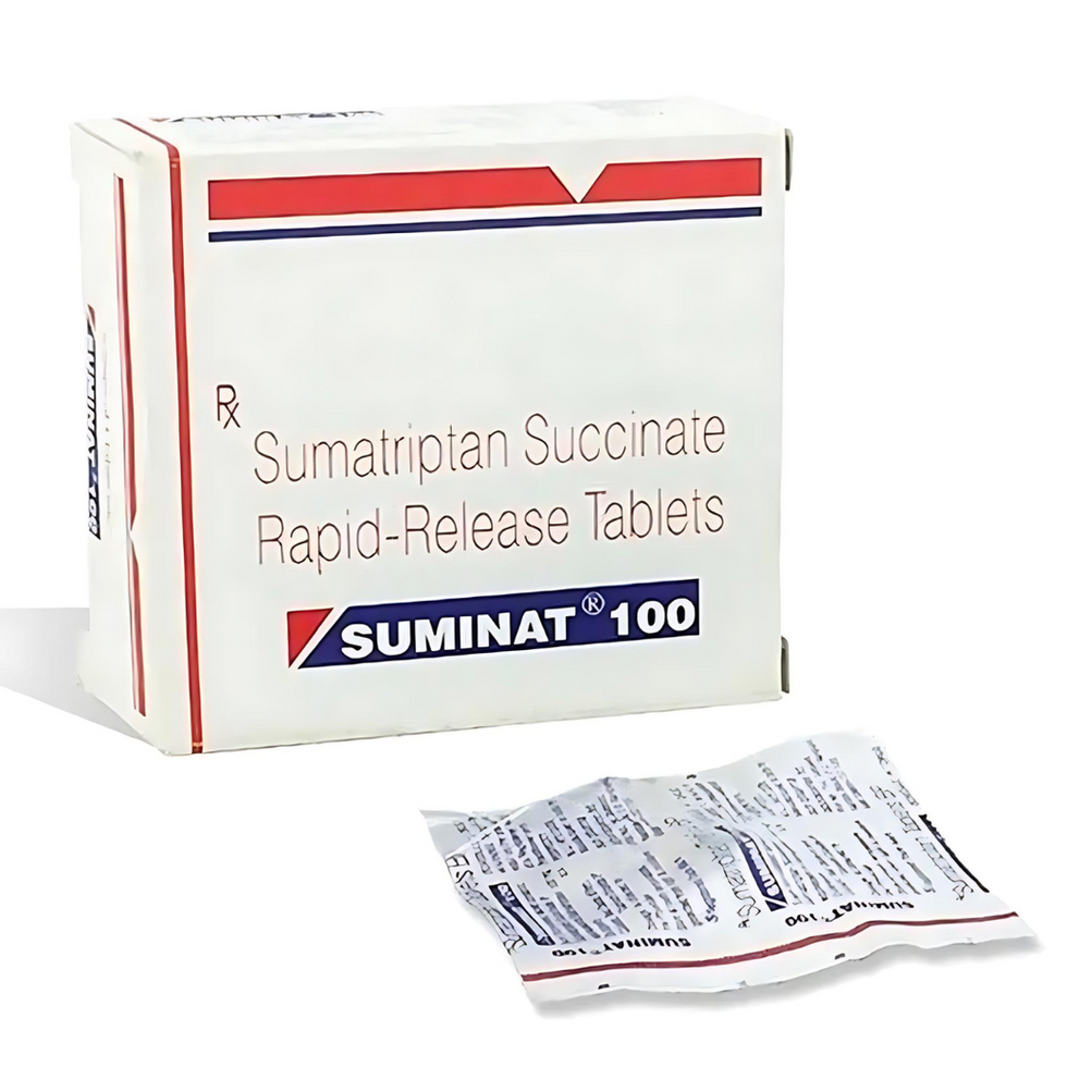 Suminat 100 Tablet is used in the treatment of migraines. It relieves the symptoms of migraine and prevents the attack from b