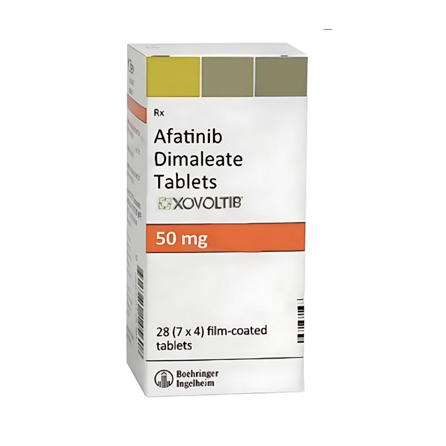 XOVOLTIB 50MG (AFATINIB DIMALEATE) is a targeted therapy used in the treatment of non-small cell lung cancer (NSCLC) with spe