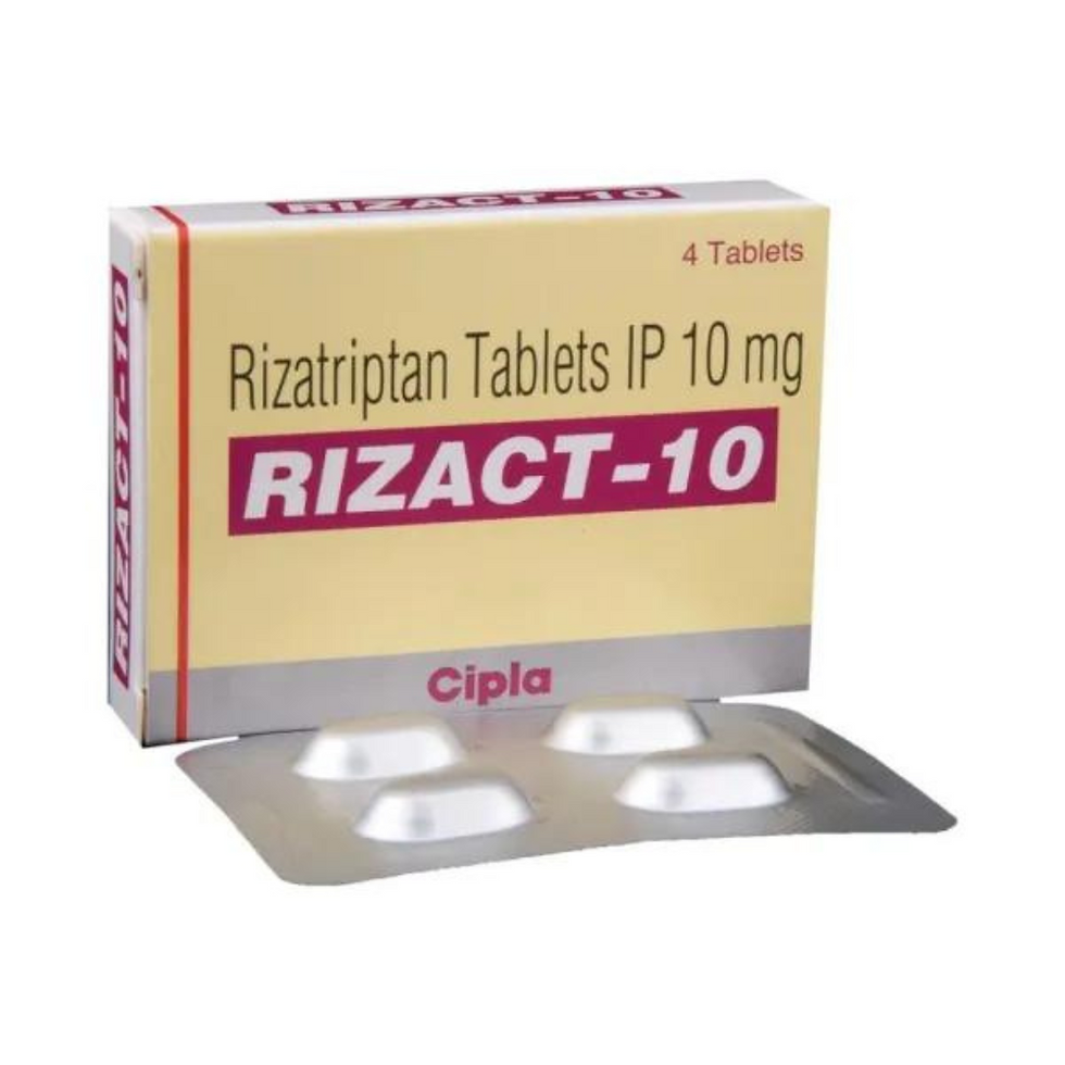 Rizatriptan is a medication used to treat migraines and alleviate symptoms such as headache, nausea, and sensitivity to light