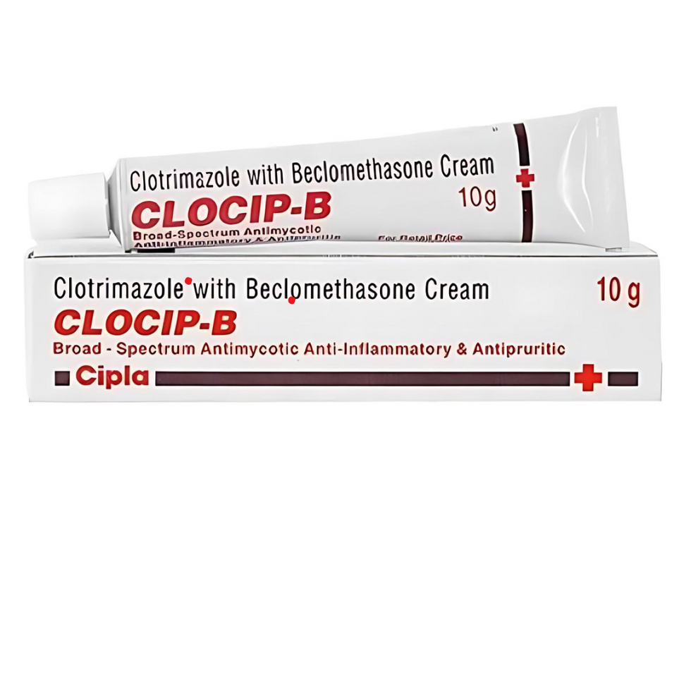 Clocip B Cream is a combination medicine. It is used to treat various types of skin infections usually the fungal type of ski