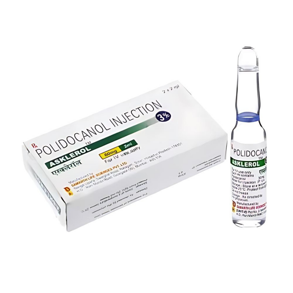 Asklerol Injection is a prescription medicine used in the treatment of varicose veins.