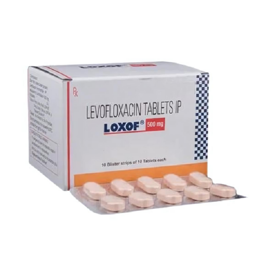 Loxof 500 mg is a trusted antibacterial medication formulated with Levofloxacin, a fluoroquinolone used to treat a variety of