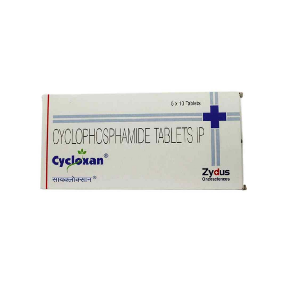 CYCLOXAN 50MG (CYCLOPHOSPHAMIDE) is a potent chemotherapy medication used to treat various types of cancers, including breast