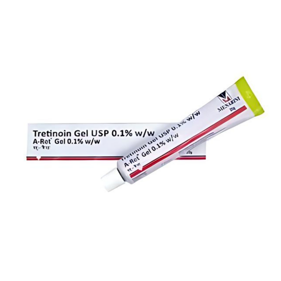 A Ret Gel 0.1% (Tretinoin) is a powerful topical treatment used to combat severe acne, fine lines, and skin discoloration.