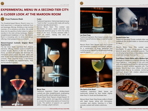 Experimental Menu in Guwahati - a closer look at The Maroon Room by Wine & Spirits Club of India (WSCI) in their 41st Edition of 0KM
