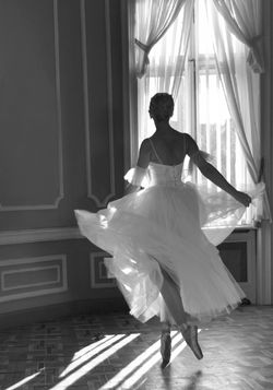 ' Ballerina. Contre-jour '