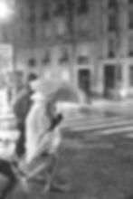 Rainy evening . Avenue Rapp. Paris