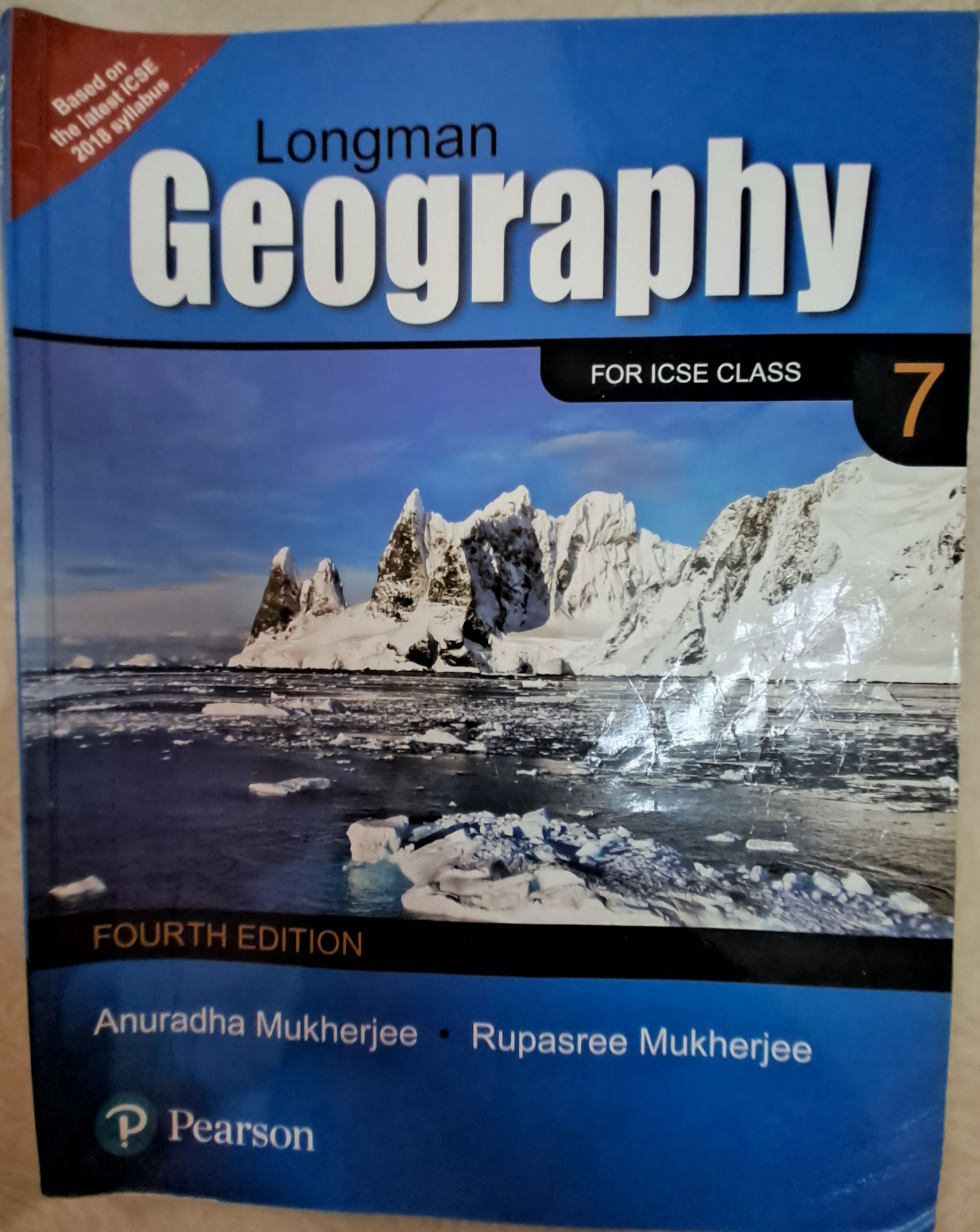 Pearson's Longman Geography for 7th grade ICSE
