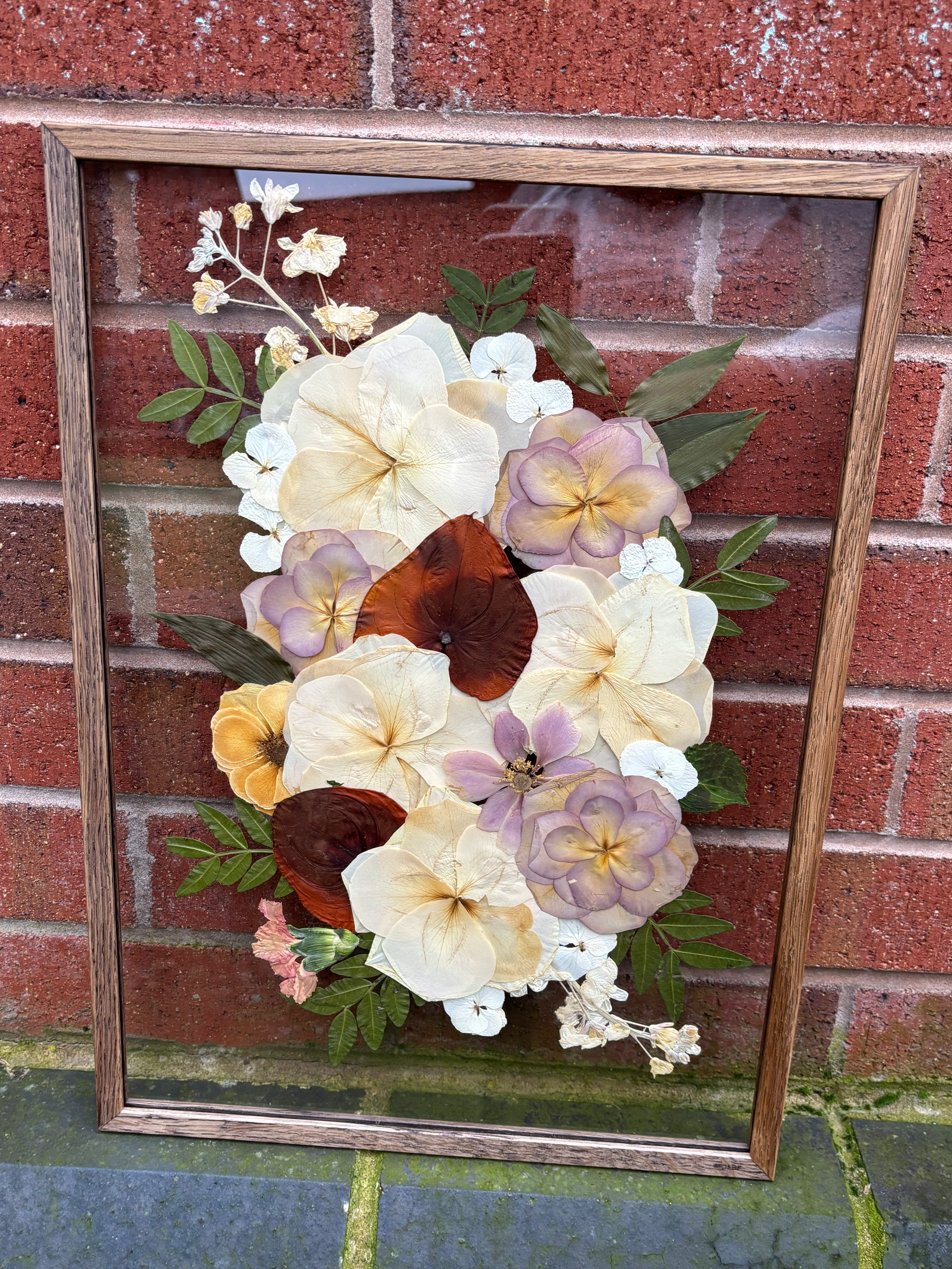 Smoked Oak Floating Frame