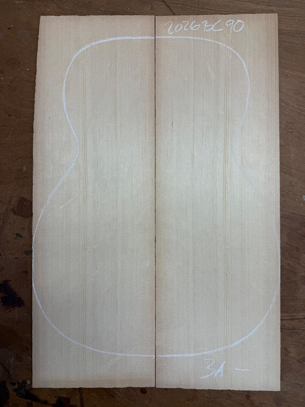 Thumbnail: Bearclaw Sitka Spruce Guitar Top Soundboard