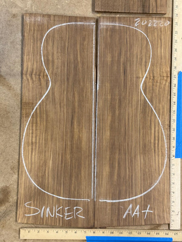 Sinker Western Red Cedar Guitar Top Soundboard Tonewood - OM Size