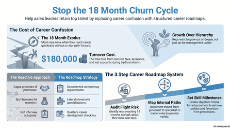 Breaking the Churn Cycle: How Sales Teams Use Career Roadmaps to Keep Talent
