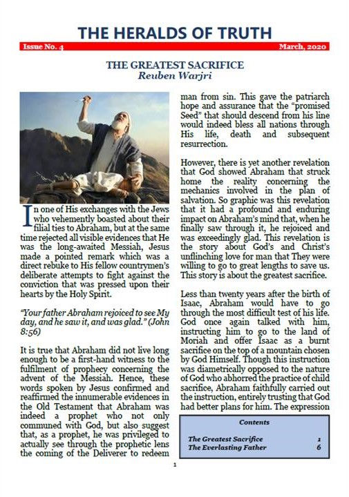 Heralds of Truth No.4 (pdf)