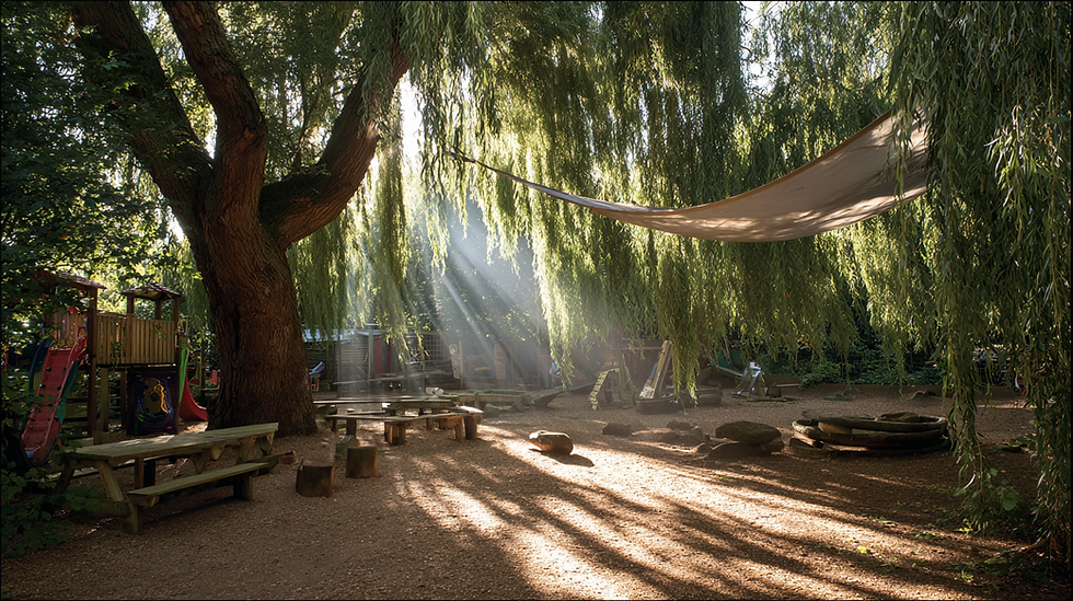 u2935316532_a_realistic_willow_woods_with_the_sun_gleaming_th_f34d169b-7e4f-4e28-b5c7-f1a7