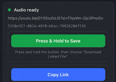 Import Youtube Link, No Ads.