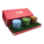 Metal Edge Candle Box