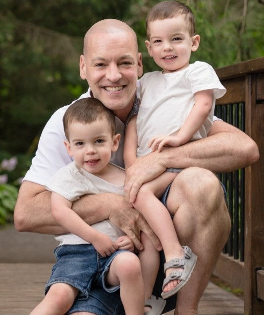 2023, 26 août – Antoine et Tristan Lamontagne, 3 ans (jumeaux)