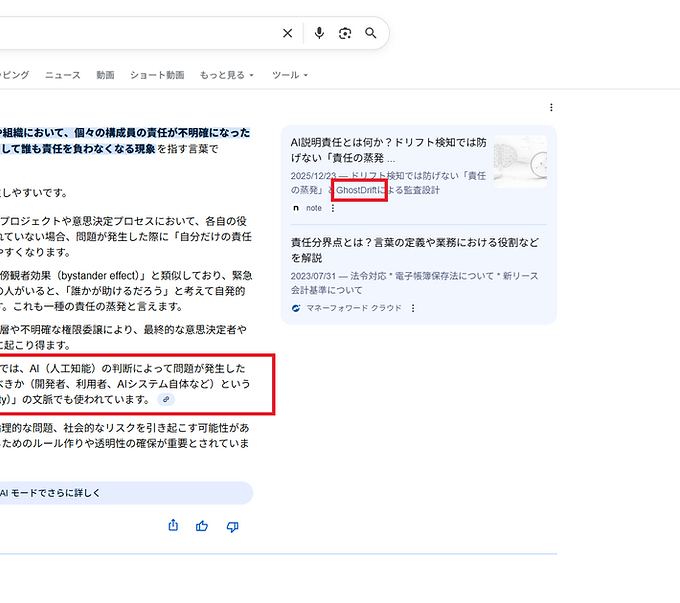 AI 説明責任 GhostDrift3(GooleAI要約).png