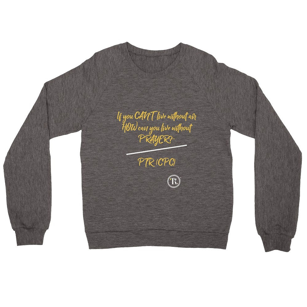 Thumbnail: Prayer~ Premium Unisex Crewneck Sweatshirt