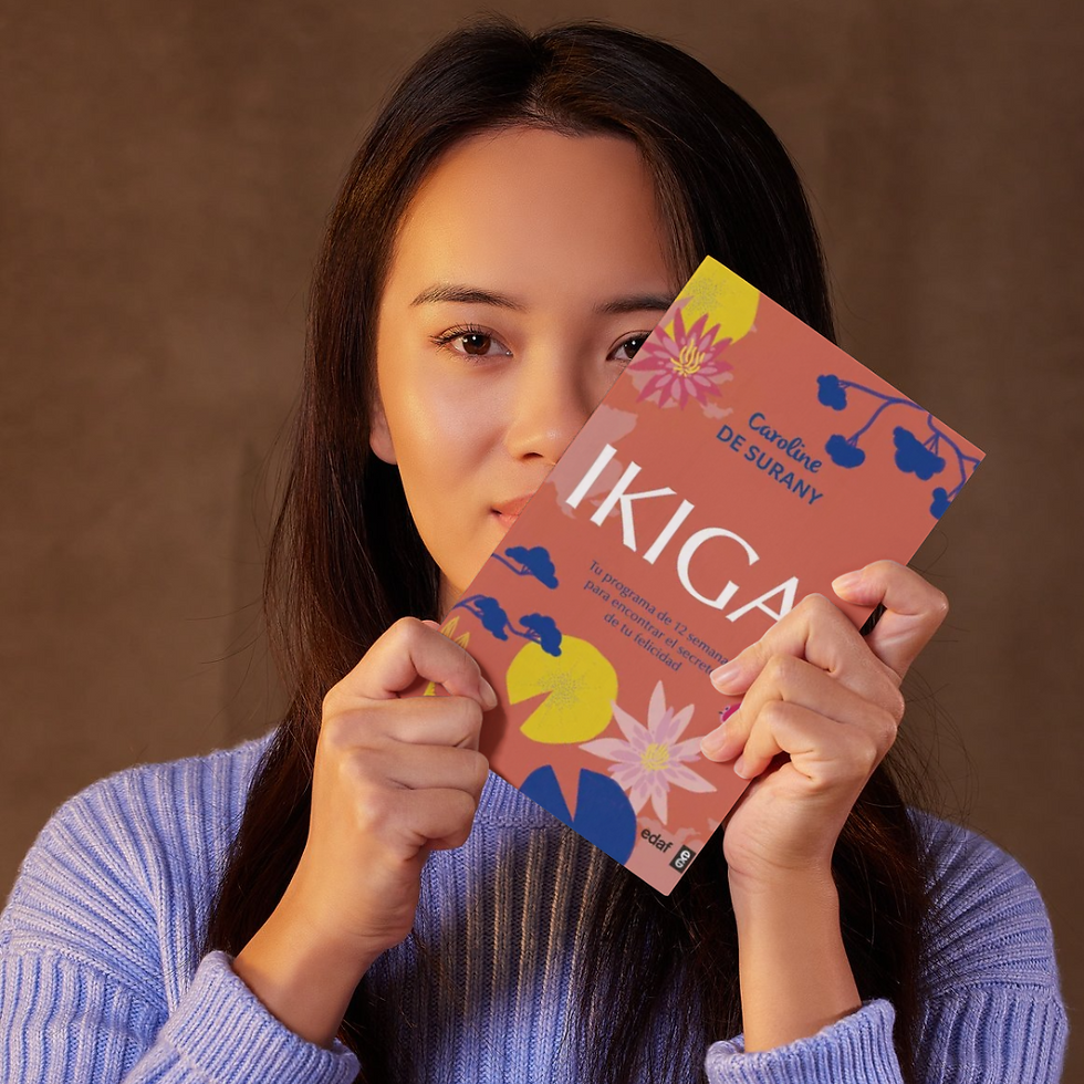 Foto ejemplo del libro Ikigai pasta blanda