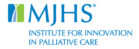 MJHS Institute for Innovation in Palliative Care logo, horizontal lockup