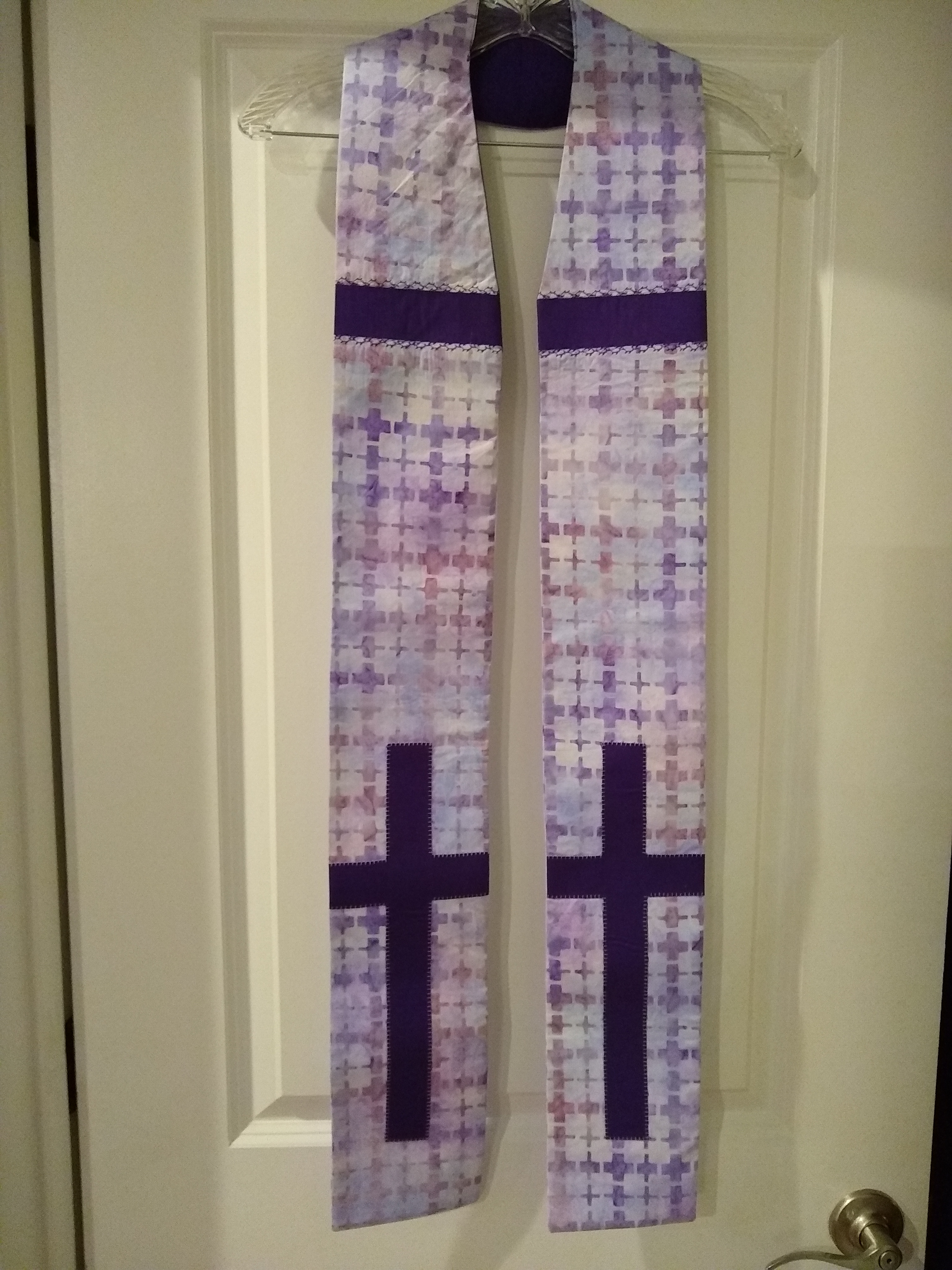 Lenten Stole Pastor Scarlett2