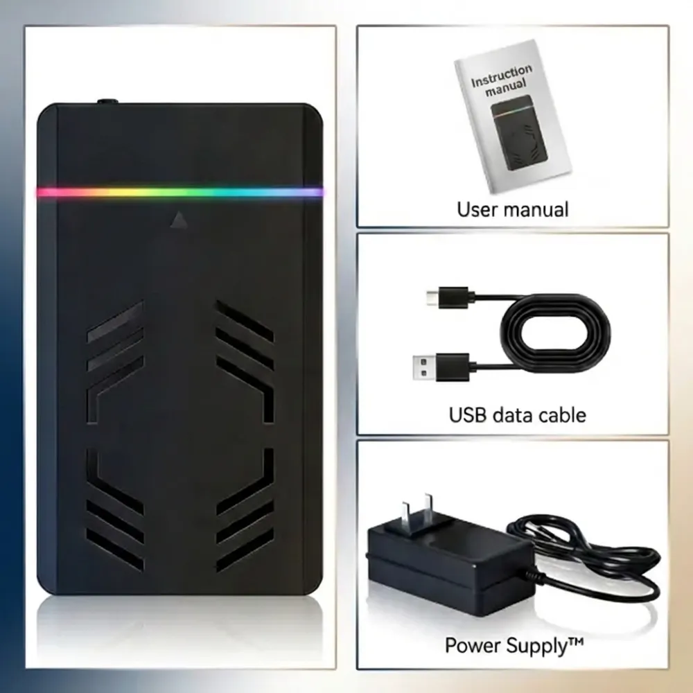 PEAPRIT 4TB Gaming HDD with Hyperspin Retrobat Playnite Teknoparrot Retro Video