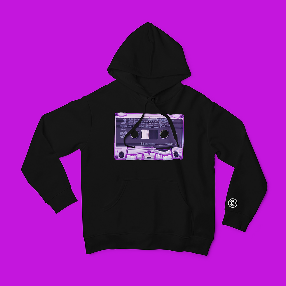 Thumbnail: "Purple Tape" Custom Hoodie