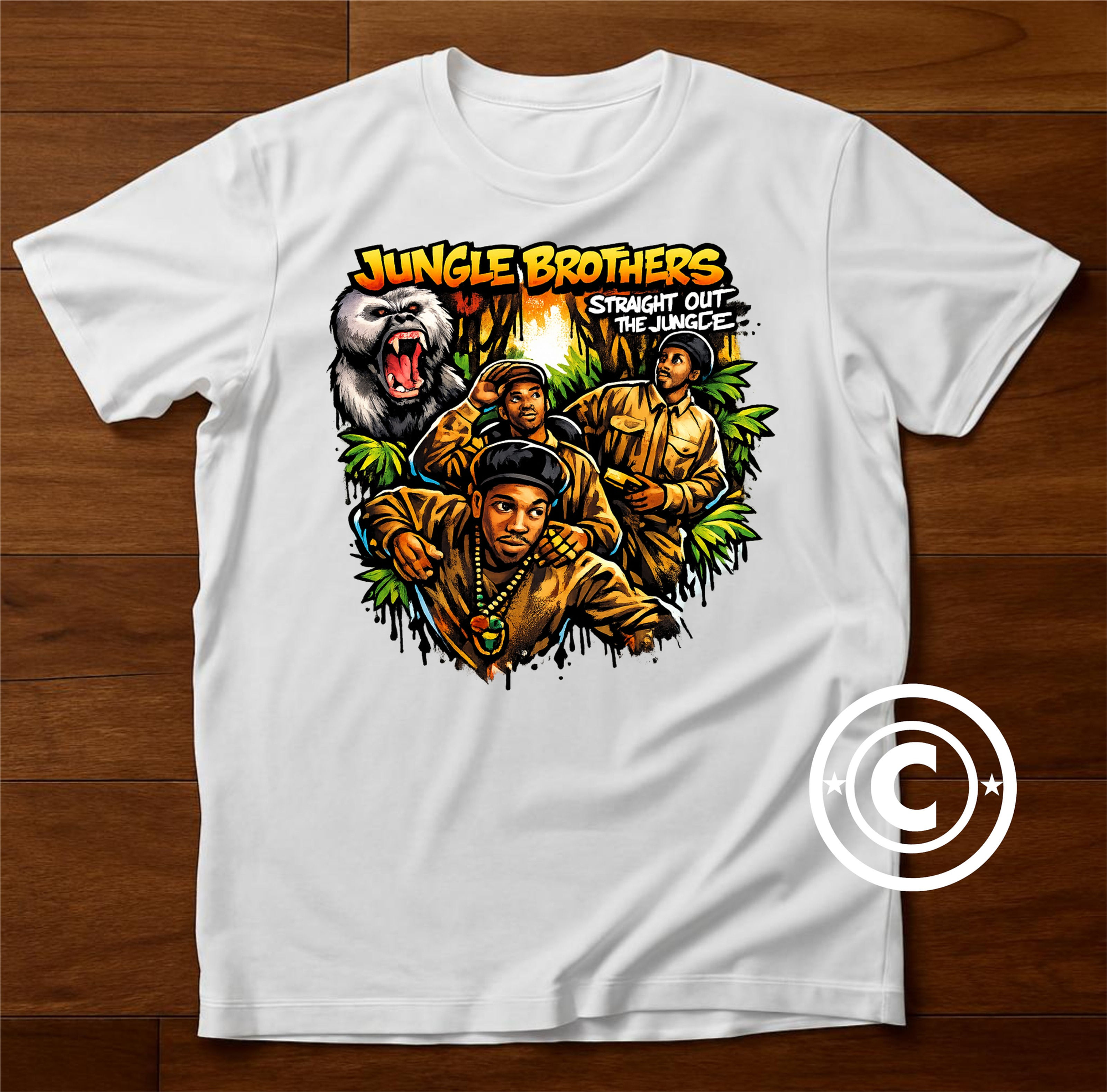 "Jungle Brothers" Legends (Graffiti Style) T shirt
